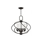 Livex Lighting 4724-67 Westfield 4-lumières 240W Bronze ancien Lustre