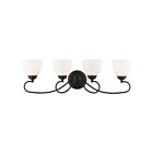 Livex Lighting 4754-04 Brookside 4-Lights 400W Chrome poli Luminaire de vanité