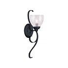 Livex Lighting Brookside 4808-04 60W 1-Lumière Noir Applique Murale