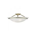 Livex Lighting Newburgh 4825-01 3-Lumières 225W Luminaire de plafond