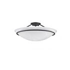 Livex Lighting Newburgh 4825-07 3-Lumières 225W Bronze Plafonnier Semi Encastré