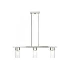 Livex Lighting 48765-91 Carson 3-lumières 180W Nickel brossé Lustre