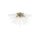 Livex Lighting Uptown 48820-01 4-Lumières 240W Laiton antique Plafonnier