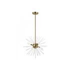 Livex Lighting 48824-01 Uptown 6-lumières 360W Laiton antique Lustre