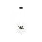 Livex Lighting 48824-04 Uptown 6-lumières 360W Noir Lustre