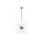 Livex Lighting 48826-01 Uptown 8-lumières 480W Laiton antique Lustre