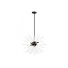 Livex Lighting 48826-04 Uptown 8-lumières 480W Noir Lustre