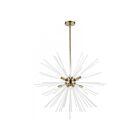 Livex Lighting 48828-01 Uptown 8-lumières 480W Laiton antique Lustre