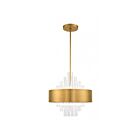 Livex Lighting 48874-08 Orenburg 8-Lumières 480W Laiton naturel Suspendu