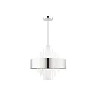 Livex Lighting 48876-35 Orenburg 10-Lumières 600W Nickel poli Suspendu