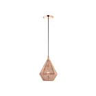 Livex Lighting 48921-86 Aberdeen 1-Lumière 60W Or rose Suspendu