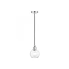 Livex Lighting 48971-91 Downtown 1-Lumière 60W Nickel brossé Suspendu