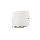 Livex Lighting Wall 4904-91 80W 2-Lumières Nickel brossé Applique Murale