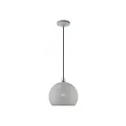 Livex Lighting 49100-80 Dublin 1-Lumière 60W Gris nordique avec accents en nickel brossé Suspendu