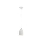 Livex Lighting 49107-03 Arlington 1-Lumière 60W Blanc avec Accents en Nickel Brossé Suspendu