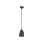 Livex Lighting 49107-76 Arlington 1-Lumière 60W Gris Scandinave avec Accents de Nickel Brossé Suspendu