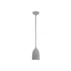 Livex Lighting 49107-80 Arlington 1-Lumière 60W Gris nordique avec accents de nickel brossé Suspendu