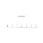 Livex Lighting 49209-91 Solna 7-lumières 420W Nickel brossé Lustre