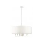 Livex Lighting 49376-03 Meridian 7-Lumières  Blanc Suspendu