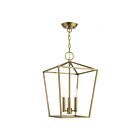 Livex Lighting 49433-01 Devonshire 3-lumières 180W Laiton antique Lustre