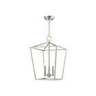 Livex Lighting 49433-91 Devonshire 3-lumières 180W Nickel brossé Lustre