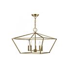 Livex Lighting 49435-01 Devone 5-lumières 300W Laiton antique Lustre
