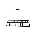 Livex Lighting 49565-07 Schofield 5-lumières 300W Bronze avec accents en laiton antique Lustre