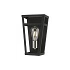 Livex Lighting Schofield 49567-04 40W 1-Lumière Noir avec accents de nickel brossé Applique Murale