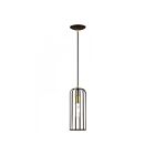 Livex Lighting 49713-07 Glenbrook 1-Lumière 60W Bronze avec accents en laiton antique Suspendu