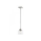 Livex Lighting 49761-91 Aragon 1-Lumière 60W Nickel brossé Suspendu