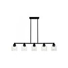 Livex Lighting 49765-04 Aragon 5-lumières 300W Noir Lustre