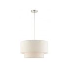 Livex Lighting 49803-91 Blossom 3-Lumières 180W Nickel brossé Suspendu