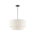 Livex Lighting 49803-92 Blossom 3-Lumières 180W Bronze anglais Suspendu