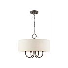 Livex Lighting 49804-92 Blossom 4-Lumières 240W Bronze anglais Suspendu