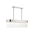 Livex Lighting 49826-91 Norwich 4-lumières 240W Nickel brossé Lustre