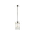 Livex Lighting 49828-91 Norwich 3-lumières 180W Nickel brossé Lustre