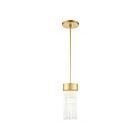Livex Lighting 49829-33 Norwich 1-lumière 100W Or doux Lustre