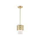 Livex Lighting 49861-33 Calinda 1-Lumière 40W Or doux Suspendu
