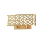 Livex Lighting Calinda 49877-33 80W 2-Lumières Or doux Applique Murale
