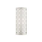 Livex Lighting Calinda 49878-91 40W 1-Lumière Nickel brossé Applique Murale