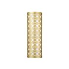 Livex Lighting Calinda 49879-33 80W 2-Lumières Or doux Applique Murale