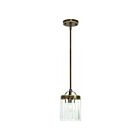 Livex Lighting 50530-64 Ashton 1-Lumière 60W Bronze Palacial appliqué à la main Suspendu