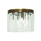 Livex Lighting Ashton 50552-64 3-Lumières 180W Bronze palacial appliqué à la main Plafonnier