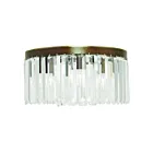 Livex Lighting Ashton 50554-64 5-Lumières 300W Bronze palacial appliqué à la main Plafonnier