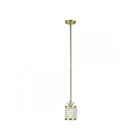 Livex Lighting 50560-28 Grammercy 1-Lumière 100W Or d'hiver appliqué à la main Suspendu