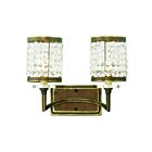 Livex Lighting 50562-64 Grammercy 2-Lights 120W Bronze Palacial peint à la main Luminaire de vanité