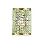 Livex Lighting Grammercy 50571-28 60W 1-Lumière Or d’hiver appliqué à la main Applique Murale