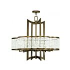 Livex Lighting 50578-64 Grammercy 8-lumières 480W Bronze Palacial appliqué à la main Lustre