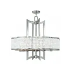Livex Lighting 50578-91 Grammercy 8-lumières 480W Nickel brossé Lustre
