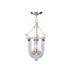 Livex Lighting 5063-01 Jefferson 3-Lumières 180W Laiton antique Suspendu